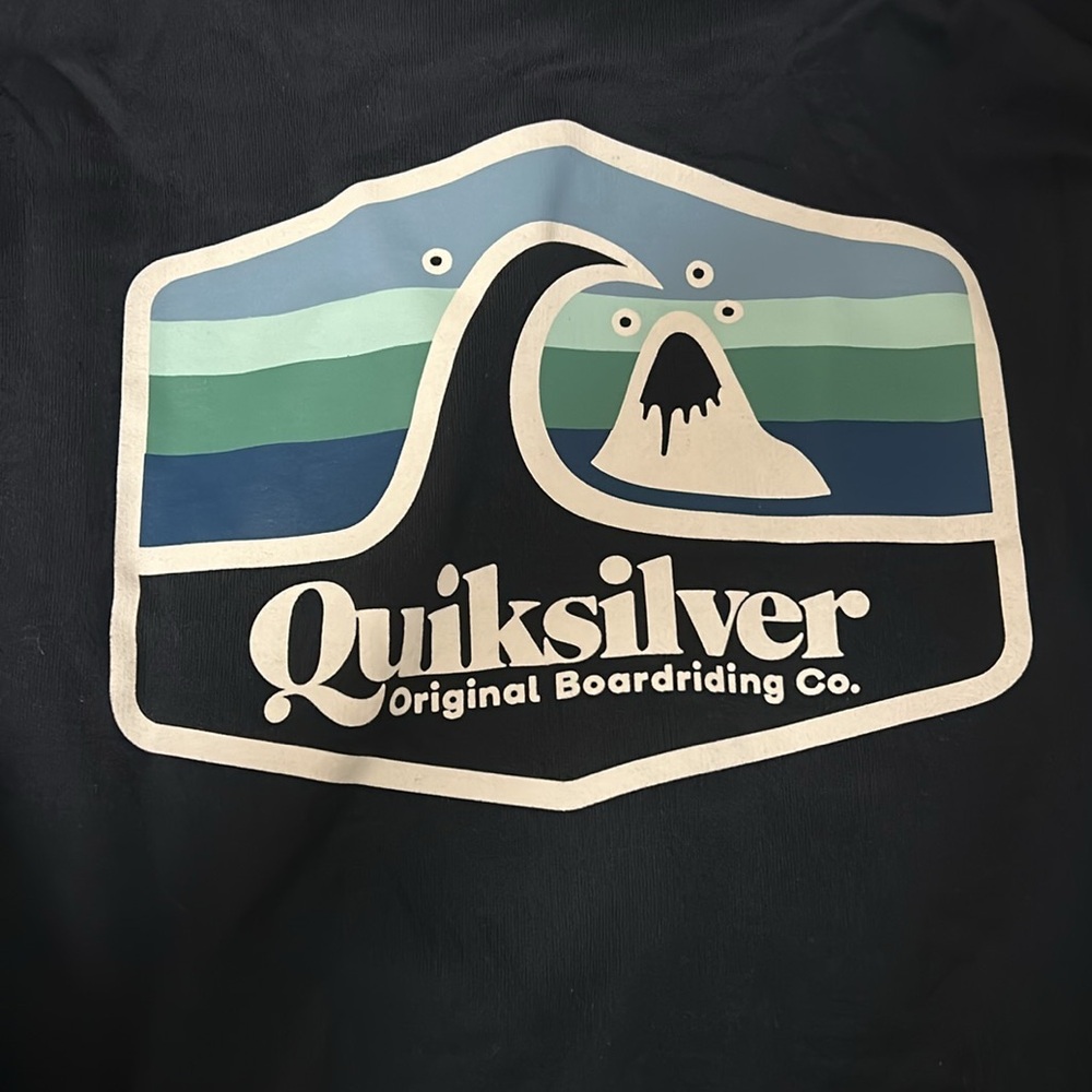 NWT Quiksilver Men's navy blue Hoodie  L